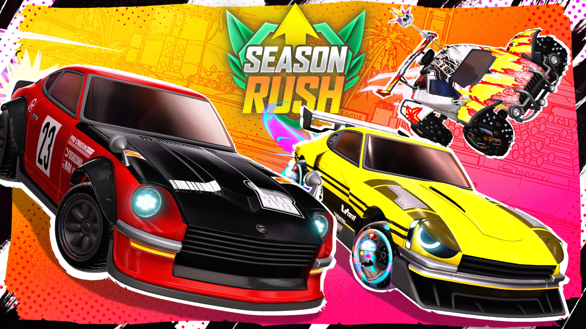 Le Season Rush de la S15 de Rocket League arrive + Récompenses ...
