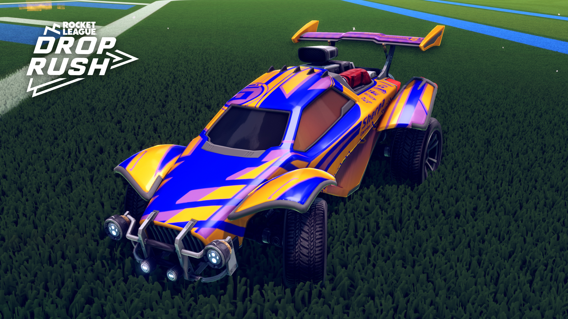 Earn In-Game Items in Rocket League Drop Rush!